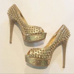 Golden 6” Spiked Platform Pump